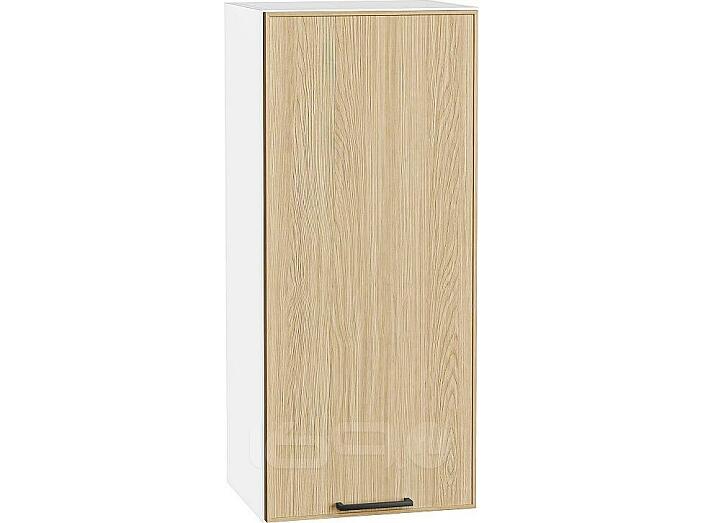 Шкаф верхний с 1-ой дверцей Эйр Real Oak/Белый 920*400*320