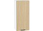 Шкаф верхний с 1-ой дверцей Эйр Real Oak/Белый 920*400*320
