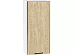 Шкаф верхний с 1-ой дверцей Эйр Real Oak/Белый 920*400*320