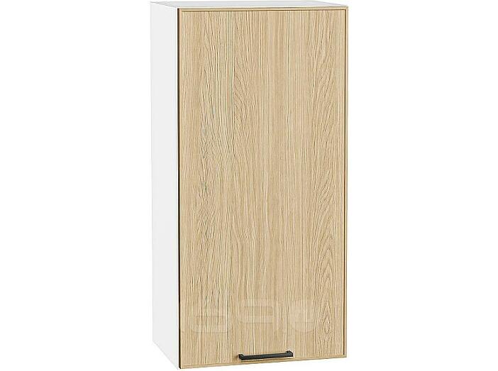 Шкаф верхний с 1-ой дверцей Эйр Real Oak/Белый 920*450*320