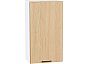 Шкаф верхний с 1-ой дверцей Эйр Real Oak/Белый 920*500*320