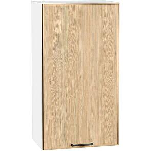 Шкаф верхний с 1-ой дверцей Эйр Real Oak/Белый 920*500*320