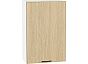 Шкаф верхний с 1-ой дверцей Эйр Real Oak/Белый 920*600*320
