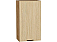 Шкаф верхний с 1-ой дверцей Эйр Real Oak/Дуб Вотан 920*500*320