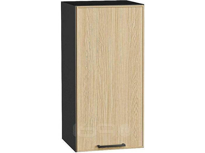 Шкаф верхний с 1-ой дверцей Эйр Real Oak/Graphite 716*350*320