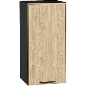 Шкаф верхний с 1-ой дверцей Эйр Real Oak/Graphite 716*350*320