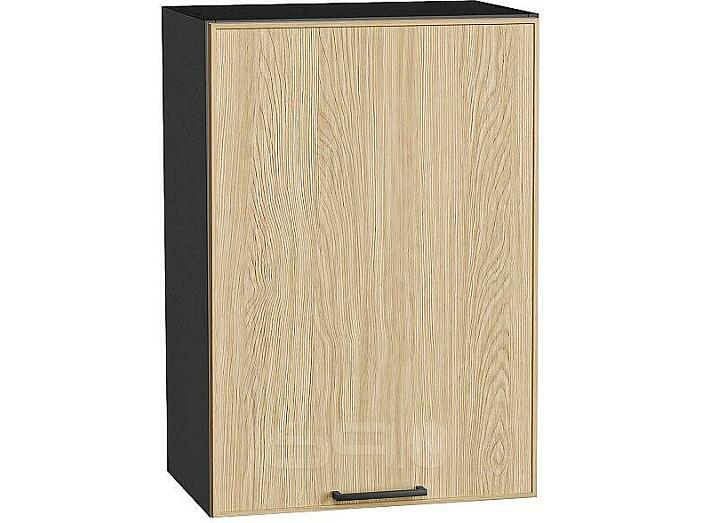 Шкаф верхний с 1-ой дверцей Эйр Real Oak/Graphite 716*500*320