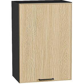 Шкаф верхний с 1-ой дверцей Эйр Real Oak/Graphite 716*500*320