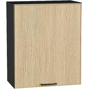 Шкаф верхний с 1-ой дверцей Эйр Real Oak/Graphite 716*600*320