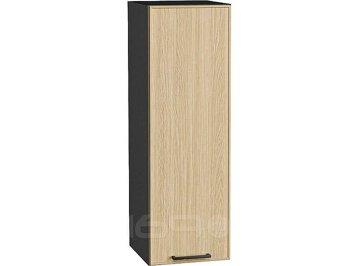 Шкаф верхний с 1-ой дверцей Эйр Real Oak/Graphite 920*300*320