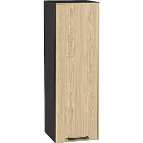 Шкаф верхний с 1-ой дверцей Эйр Real Oak/Graphite 920*300*320