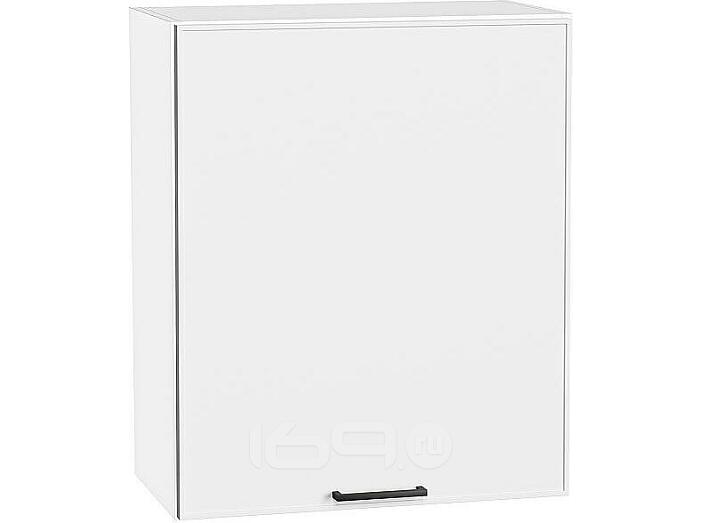 Шкаф верхний с 1-ой дверцей Эйр White Silk/Белый 716*600*320