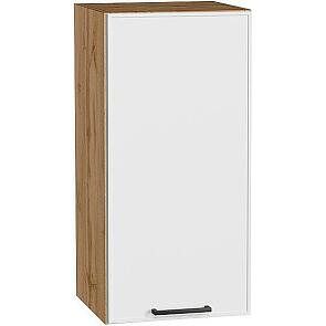 Шкаф верхний с 1-ой дверцей Эйр White Silk/Дуб Вотан 716*350*320