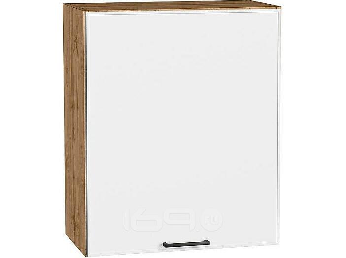 Шкаф верхний с 1-ой дверцей Эйр White Silk/Дуб Вотан 716*600*320