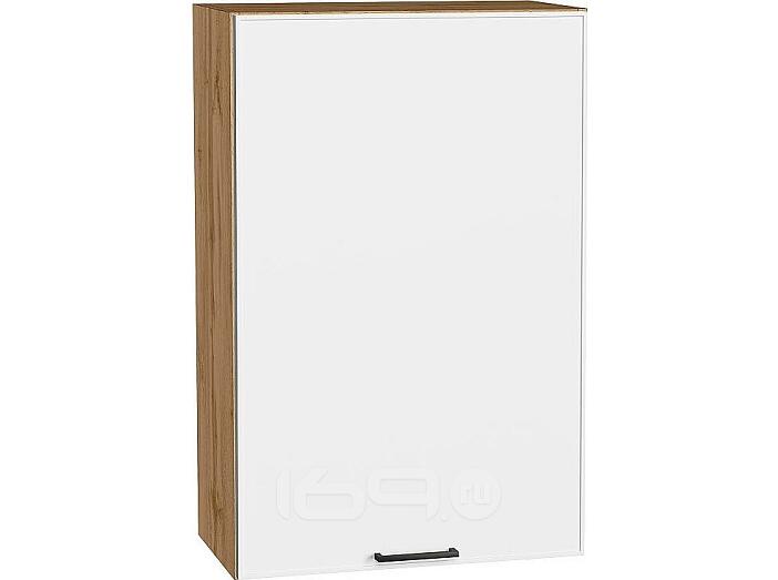 Шкаф верхний с 1-ой дверцей Эйр White Silk/Дуб Вотан 920*600*320