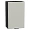 Шкаф верхний с 1-ой дверцей Евро Агат / Graphite 716*450*318
