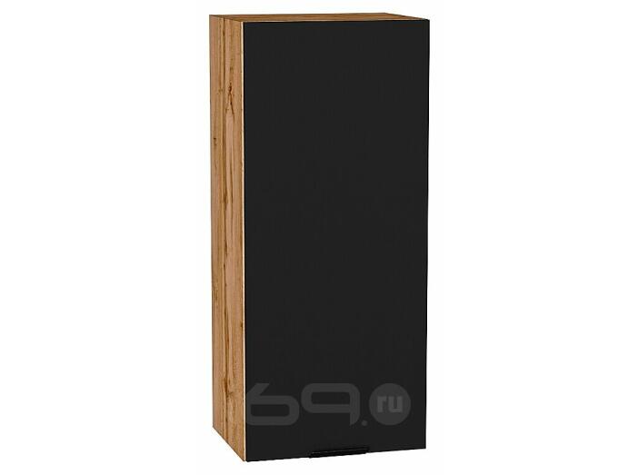 Шкаф верхний с 1-ой дверцей Евро Антрацит Дуб Вотан 920*400*318