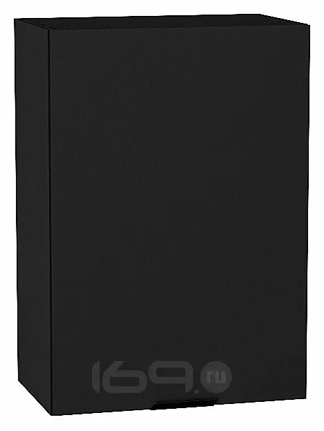 Шкаф верхний с 1-ой дверцей Евро Антрацит / Graphite 716*500*318