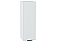 Шкаф верхний с 1-ой дверцей Евро Белый / Белый 920*300*318