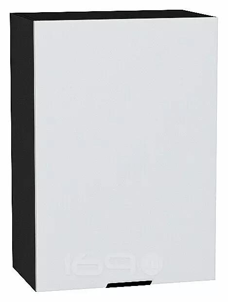 Шкаф верхний с 1-ой дверцей Евро Белый / Graphite 716*500*318