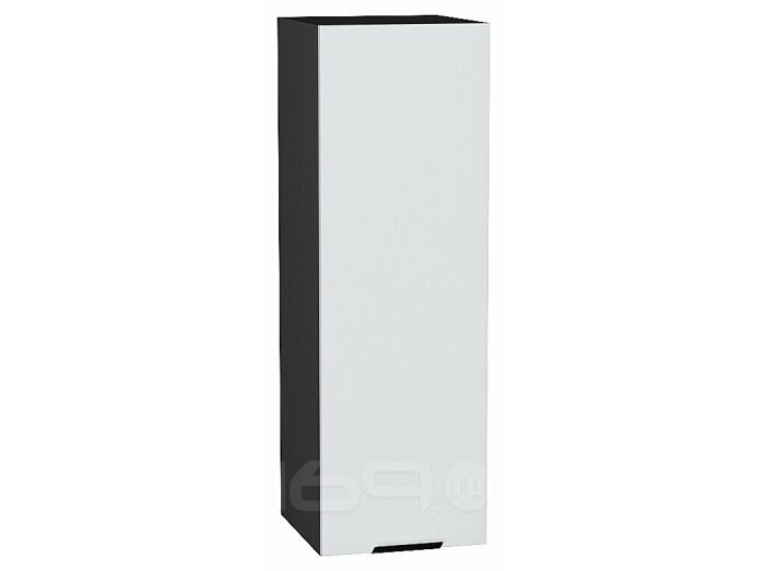 Шкаф верхний с 1-ой дверцей Евро Белый / Graphite 920*300*318