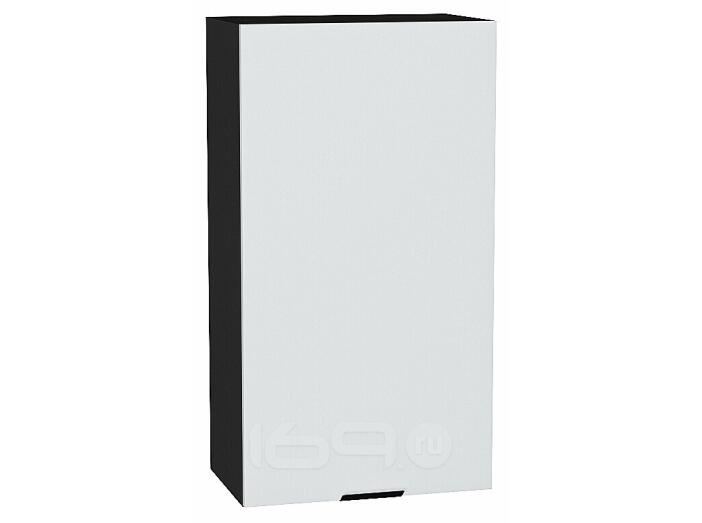 Шкаф верхний с 1-ой дверцей Евро Белый / Graphite 920*500*318