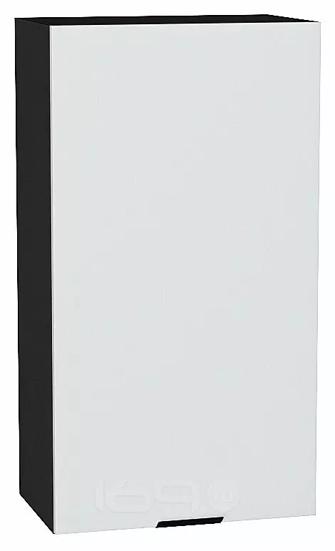 Шкаф верхний с 1-ой дверцей Евро Белый / Graphite 920*500*318