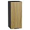 Шкаф верхний с 1-ой дверцей Евро Дуб песочный/Graphite 716*300*318