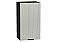 Шкаф верхний с 1-ой дверцей Евро Лайн Агат / Graphite 716*400*318