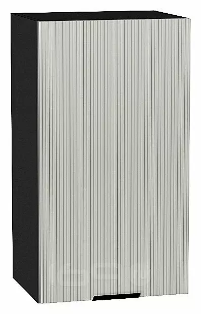 Шкаф верхний с 1-ой дверцей Евро Лайн Агат / Graphite 716*400*318