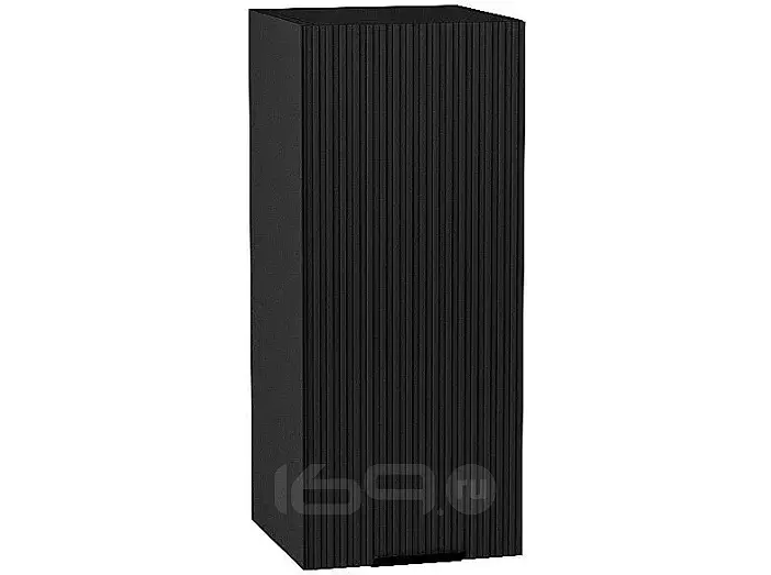 Шкаф верхний с 1-ой дверцей Евро Лайн Антрацит / Graphite 716*300*318