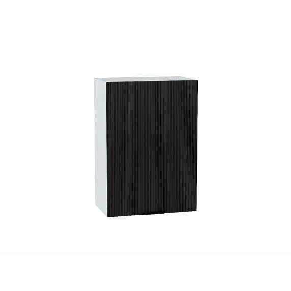 Шкаф верхний с 1-ой дверцей Евро Лайн Антрацит / Graphite 716*500*318