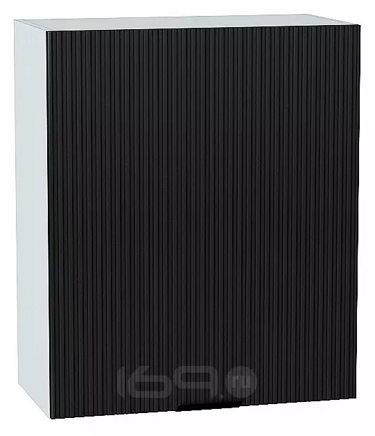 Шкаф верхний с 1-ой дверцей Евро Лайн Антрацит / Graphite 716*600*318