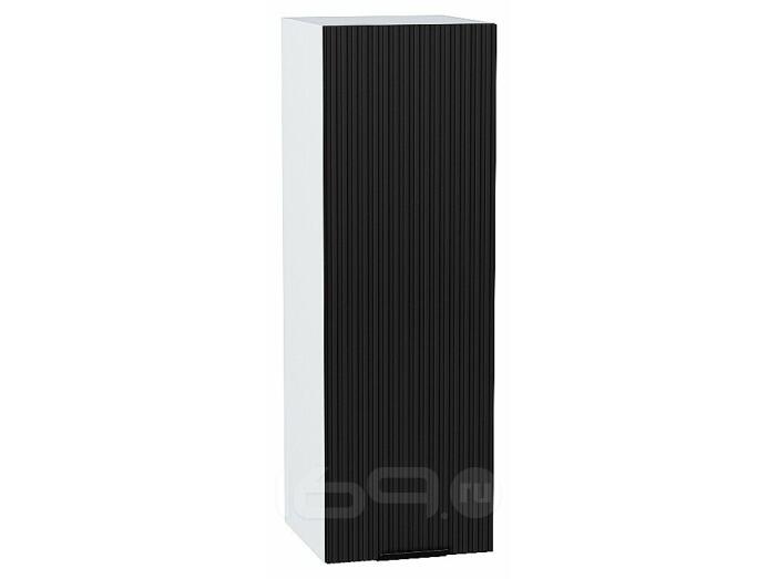 Шкаф верхний с 1-ой дверцей Евро Лайн Антрацит / Graphite 920*300*318