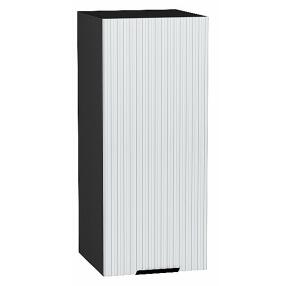Шкаф верхний с 1-ой дверцей Евро Лайн Белый / Graphite 716*300*318