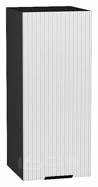 Шкаф верхний с 1-ой дверцей Евро Лайн Белый / Graphite 716*300*318