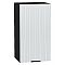 Шкаф верхний с 1-ой дверцей Евро Лайн Белый / Graphite 716*400*318