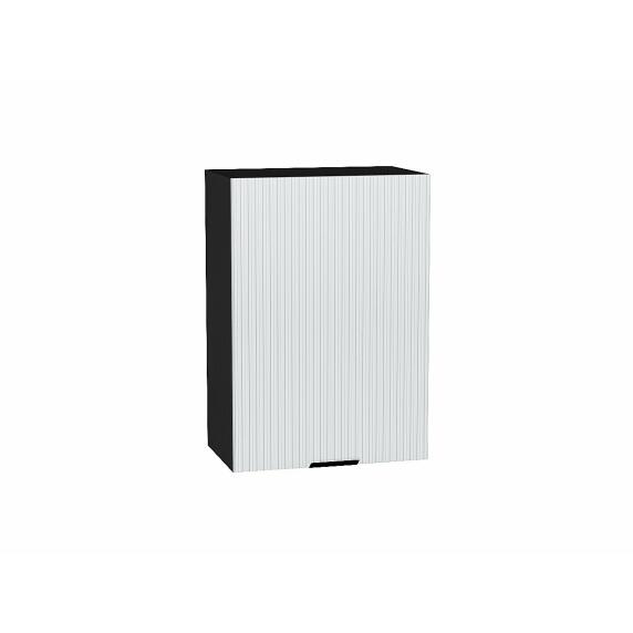 Шкаф верхний с 1-ой дверцей Евро Лайн Белый / Graphite 716*500*318