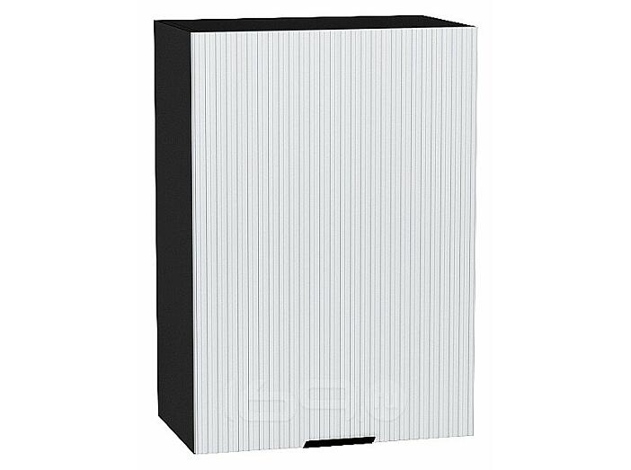 Шкаф верхний с 1-ой дверцей Евро Лайн Белый / Graphite 716*500*318