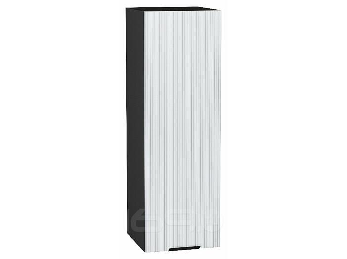 Шкаф верхний с 1-ой дверцей Евро Лайн Белый / Graphite 920*300*318