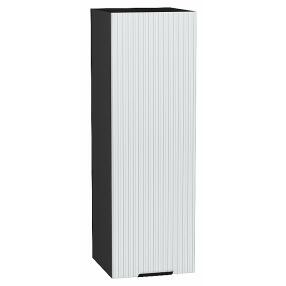 Шкаф верхний с 1-ой дверцей Евро Лайн Белый / Graphite 920*300*318