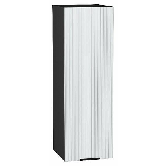 Шкаф верхний с 1-ой дверцей Евро Лайн Белый / Graphite 920*300*318