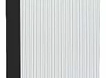 Шкаф верхний с 1-ой дверцей Евро Лайн Белый / Graphite 920*400*318