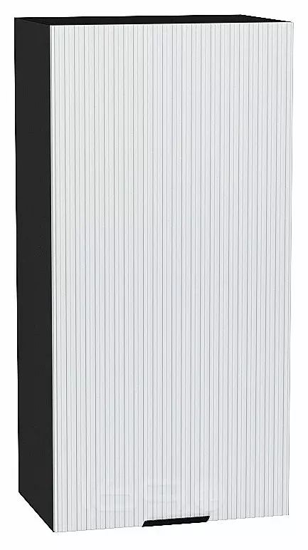 Шкаф верхний с 1-ой дверцей Евро Лайн Белый / Graphite 920*450*318