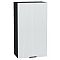 Шкаф верхний с 1-ой дверцей Евро Лайн Белый / Graphite 920*500*318