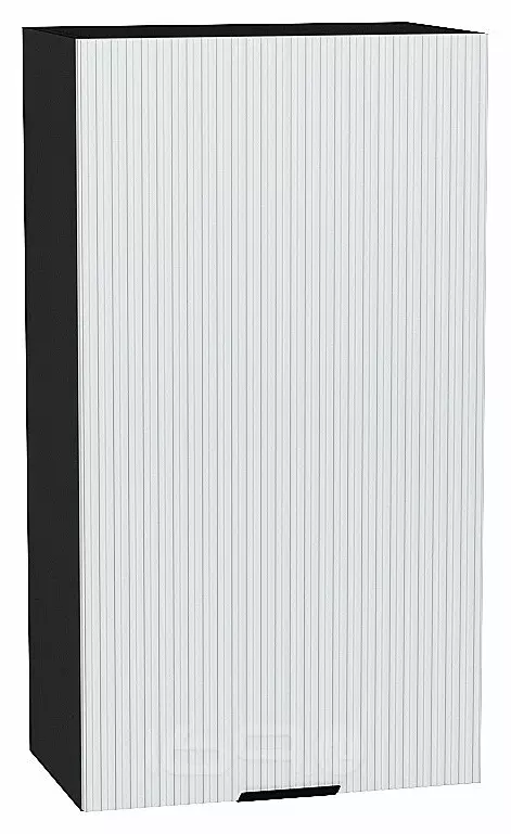 Шкаф верхний с 1-ой дверцей Евро Лайн Белый / Graphite 920*500*318