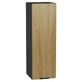 Шкаф верхний с 1-ой дверцей Евро Лайн Дуб песочный/Graphite 920*300*318