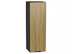 Шкаф верхний с 1-ой дверцей Евро Лайн Дуб песочный/Graphite 920*300*318