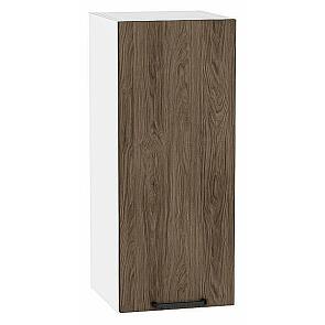 Шкаф верхний с 1-ой дверцей Флэт Brown Casella Oak 2S/Белый 716*300*318