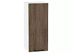 Шкаф верхний с 1-ой дверцей Флэт Brown Casella Oak 2S/Белый 716*300*318